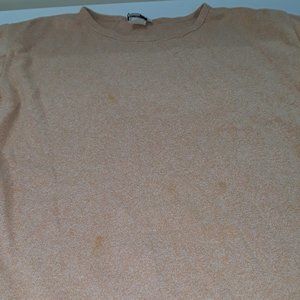 Vtg Beldoch Popper orange top